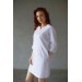 Медицинское белое платье Софья фото