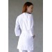 Медицинский женский костюм Полина чисто-белый фото